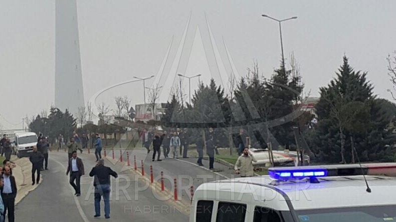 İstanbulda helikopter düştü! 7 ölü