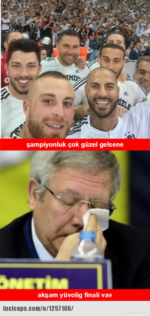 Beşiktaş şampiyon olunca capsler patladı!