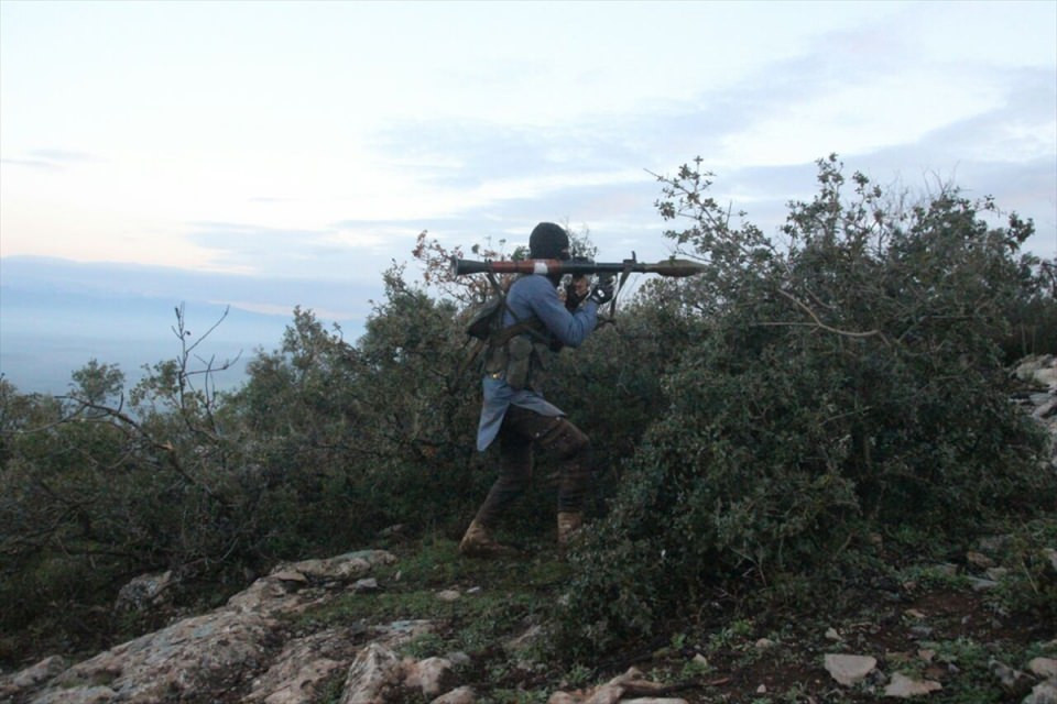 Afrindeki terörist kampı ele geçirildi!