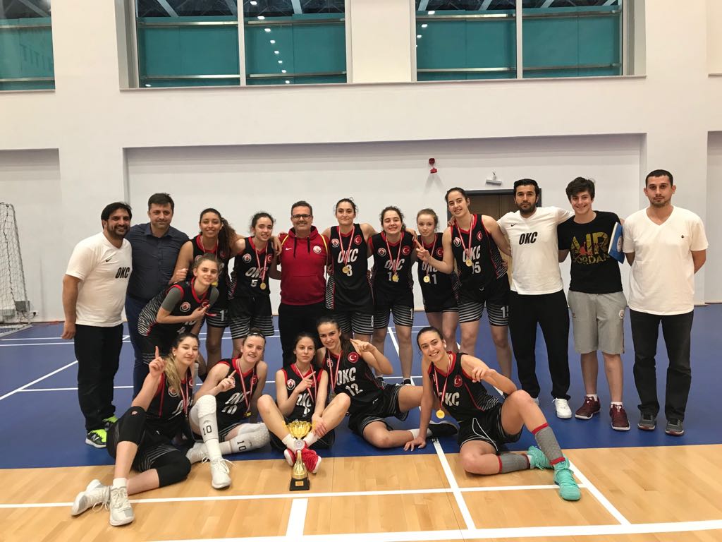 oguzkaan koleji kiz basketbol takimi turkiye sampiyonu oldu spor