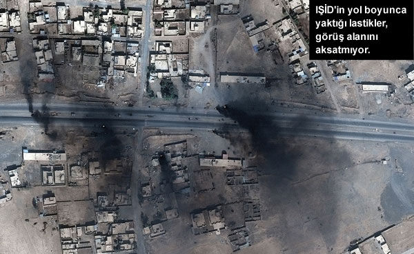 Musul operasyonundan sonra uydudan Musulun görüntüleri aktarıldı
