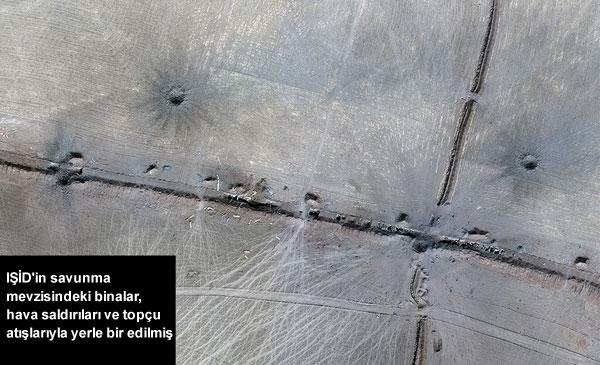 Musul operasyonundan sonra uydudan Musulun görüntüleri aktarıldı