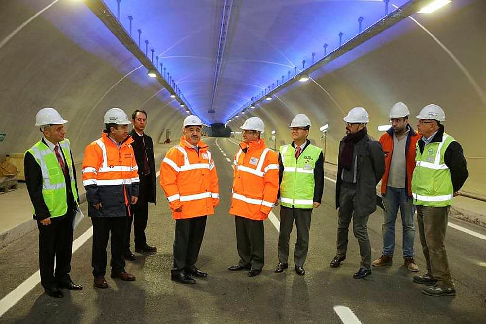 Boğazın yeni incisi Avrasya Tünelinin içi görüntülendi